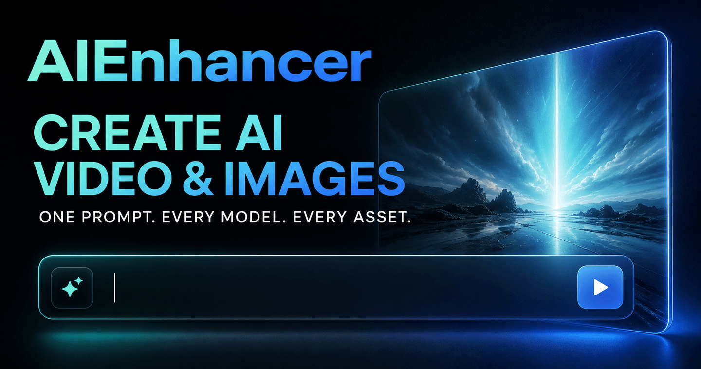 AIEnhancer — AI Photo, Image and Video Enhancer